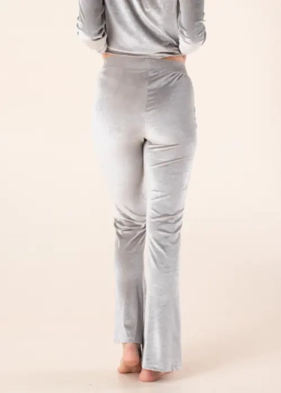 Штани ONLBILLY VELOUR PANT JRS 15240648 Ash ONLY L Сірий 15240648Ash фото 2 — інтернет-магазин Tapok