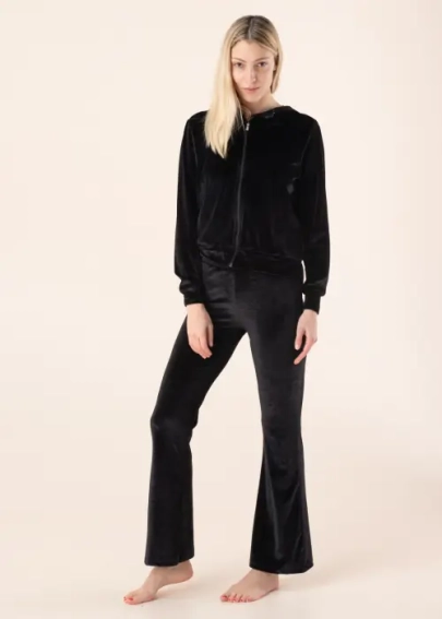 Брюки ONLBILLY VELOUR PANT JRS 15240648 Black ONLY L Черный 15240648Black фото 3 — интернет-магазин Tapok