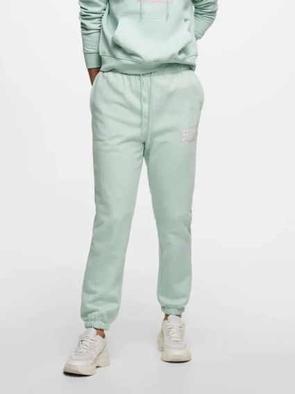 Брюки ONLCOLLEGE LIFE PANTS SWT 15235557-Surf Spray-Print: BROOKLYN ONLY XL Бирюзовый 15235557-Surf Spray-Print фото 1 — интернет-магазин Tapok