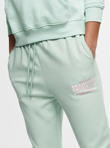 Брюки ONLCOLLEGE LIFE PANTS SWT 15235557-Surf Spray-Print: BROOKLYN ONLY XL Бирюзовый 15235557-Surf Spray-Print фото 2 — интернет-магазин Tapok