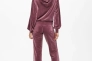 Штани ONLLAYA SWEET FLARED VELVET PANT SWT 15237770-Rose Brown ONLY M Розовий 15237770-Rose Brown Фото 4