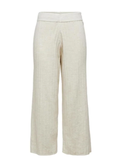 Штани ONLTESSA CULOTTE PANT SR KNT 15218520-Pumice Stone ONLY S Бежевий 15218520-Pumice Stone-Det фото 1 — інтернет-магазин Tapok