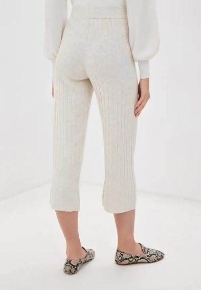 Штани ONLTESSA CULOTTE PANT SR KNT 15218520-Pumice Stone ONLY S Бежевий 15218520-Pumice Stone-Det фото 4 — інтернет-магазин Tapok