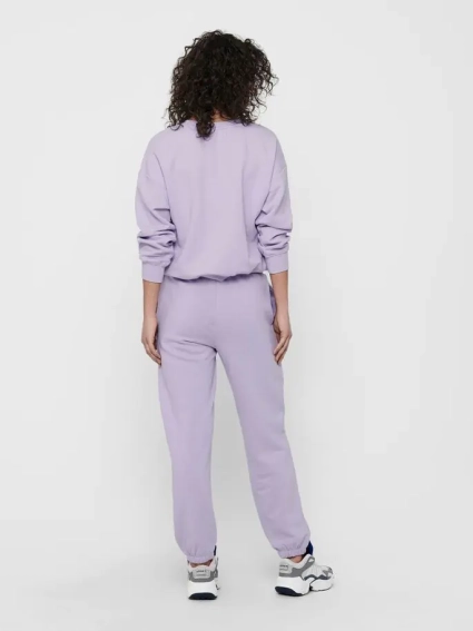 Штани ONLWANTED SWEATPANTS SWT 15235576 Pastel Lilac ONLY M Бузковий 15235576PastelLilac фото 5 — інтернет-магазин Tapok