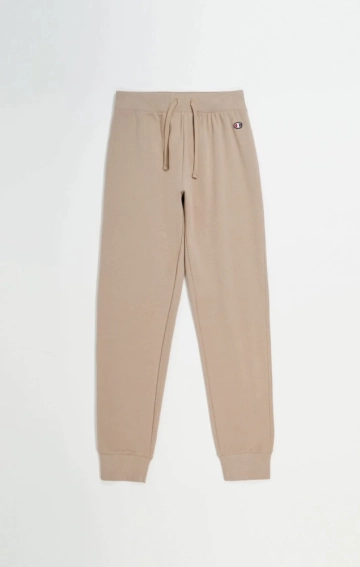 Штани rib cuff pants 117122-MS066 Champion L Бежевий 117122-MS066 фото 4 — інтернет-магазин Tapok
