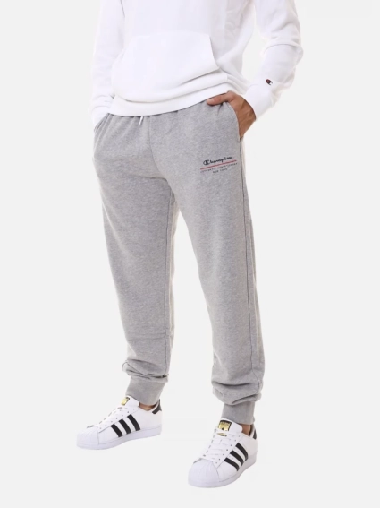 Штани rib cuff pants 219732-EM006 Champion M Сірий 219732-EM006 фото 1 — інтернет-магазин Tapok