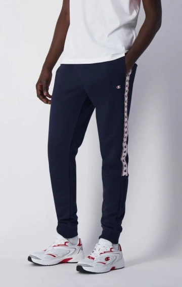 Штани rib cuff pants 219752-BS501 Champion L Темно-синій 219752-BS501 фото 1 — інтернет-магазин Tapok