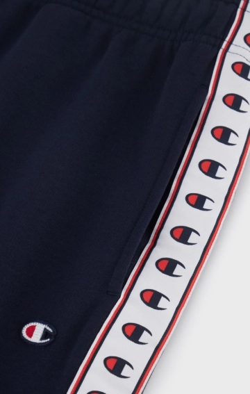 Штани rib cuff pants 219752-BS501 Champion L Темно-синій 219752-BS501 фото 5 — інтернет-магазин Tapok