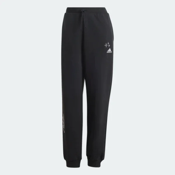 Штани SCRIBBLE EMBROIDERY FLEECE IJ8771 Adidas L Чорний IJ8771 фото 6 — інтернет-магазин Tapok
