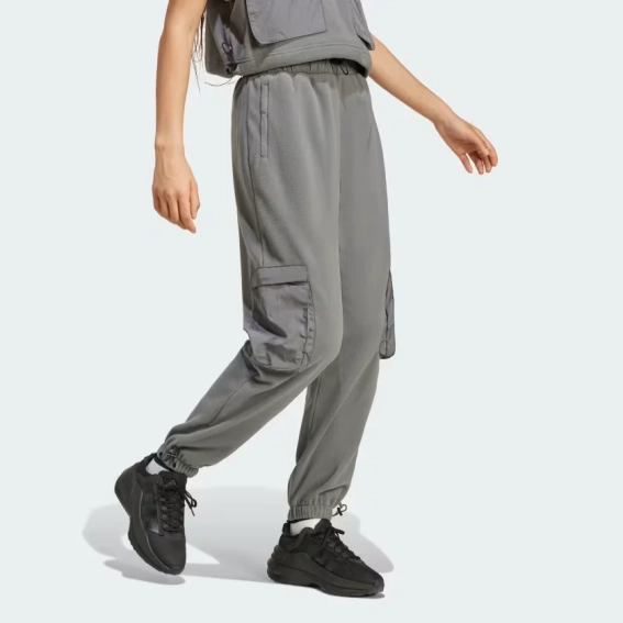 Брюки W CE CARGO PT IW5221 Adidas M Серый IW5221 фото 2 — интернет-магазин Tapok