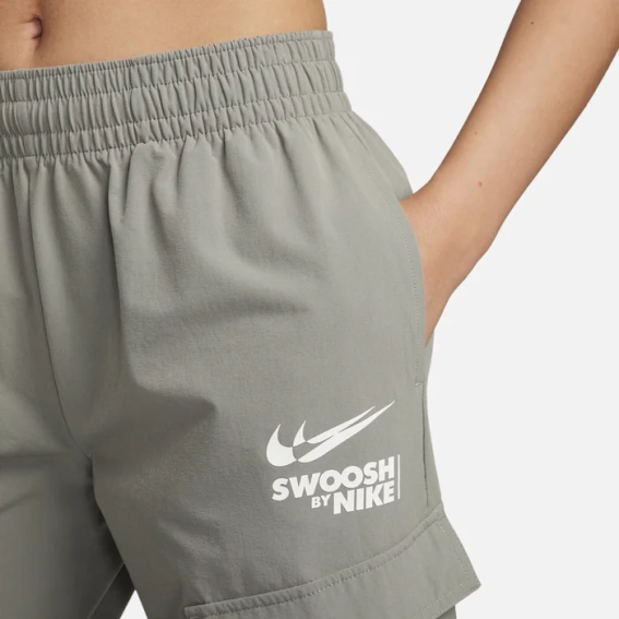 Брюки W NSW CARGO WOVEN GLS FZ4637-053 Nike M Серый FZ4637-053 фото 3 — интернет-магазин Tapok