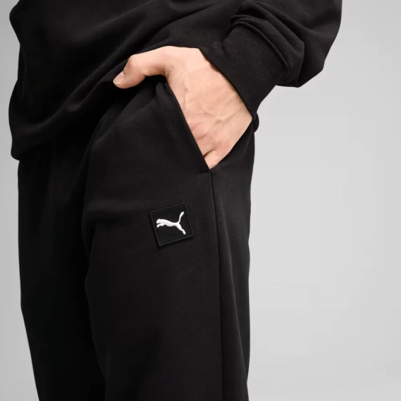 Брюки спортивные ESS ELEVATED Pants 68472901 Puma L Черный 68472901 фото 3 — интернет-магазин Tapok
