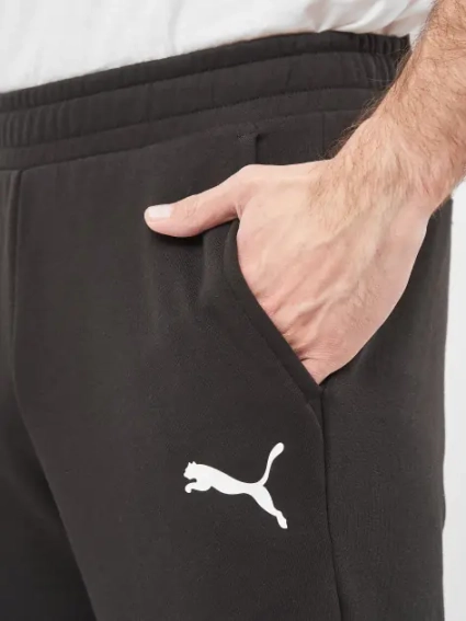 Брюки спортивные ESS Logo Pants TR cl 58671651 Puma 3XL Черный 58671651 фото 3 — интернет-магазин Tapok