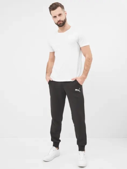 Брюки спортивные ESS Logo Pants TR cl 58671651 Puma 3XL Черный 58671651 фото 5 — интернет-магазин Tapok