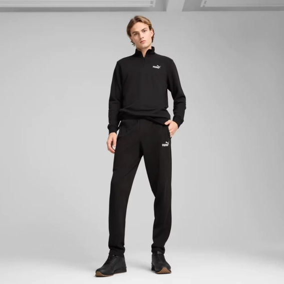 Брюки спортивные ESS No. 1 Logo Jersey Pants 68262001 Puma 3XL Черный 68262001 фото 3 — интернет-магазин Tapok