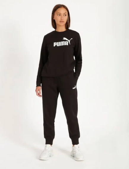 Брюки спортивные ESS Sweatpants 58683901 Puma S Черный 58683901 фото 3 — интернет-магазин Tapok