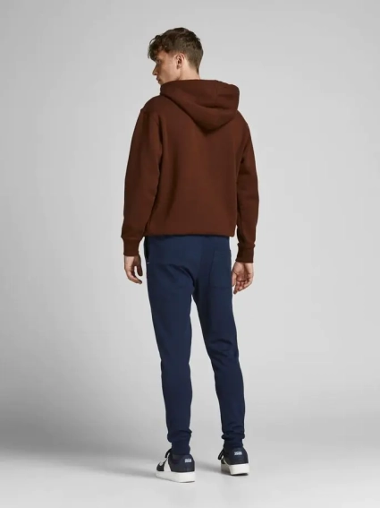 Штани спортивні JJIWILL BASIC SWEAT PANT NAFA 12185803-Navy Blazer Jack&Jones S Темно-синій 12185803-Navy Blazer фото 2 — інтернет-магазин Tapok