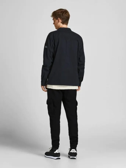 Штани спортивні JPSTGORDON JJCLASSIC SWEAT PANT VG NOOS 12195583-Black Jack&Jones L Чорний 12195583-Black фото 2 — інтернет-магазин Tapok