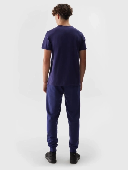 Брюки спортивные TROUSERS CAS M603 4FWSS24TTROM603-31S 4F L Темно-синий 4FWSS24TTROM603-31S фото 3 — интернет-магазин Tapok