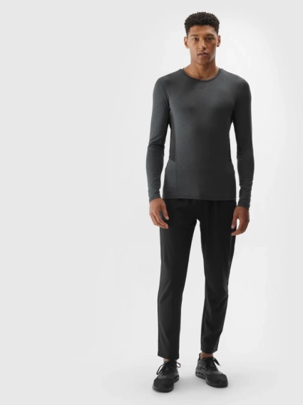 Штани спортивні Trousers Fnk M684 4FWAW24TFTRM684-20S 4F L Чорний 4FWAW24TFTRM684-20S фото 3 — інтернет-магазин Tapok