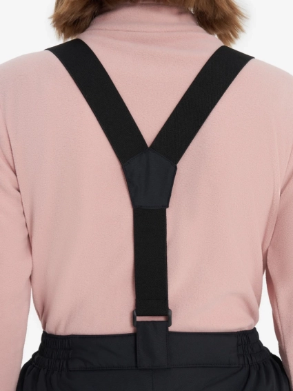 Брюки утепленные горнолыжные Women&#39;s pants with suspenders 131700GSD-99 Glissade 46 Черный 131700GSD-99 фото 4 — интернет-магазин Tapok