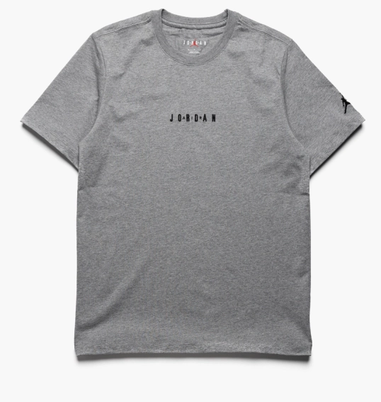 Футболка чоловіча Air Jordan Air Tee Grey Dm3182-091 фото 1 — інтернет-магазин Tapok