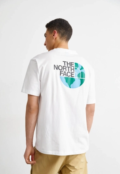 Футболка The North Face Dome backprint oversized t-shirt in white NF0A8CN5CRO1 фото 1 — інтернет-магазин Tapok