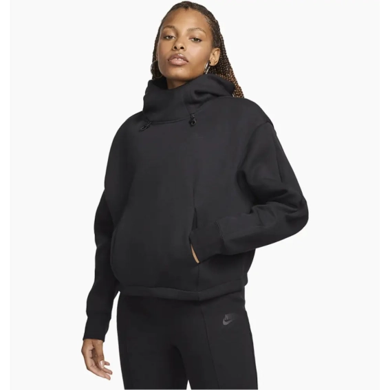 Кофта женские Nike W Nsw Tch Flc Os Hdy (FV6322-010) фото 1 — интернет-магазин Tapok