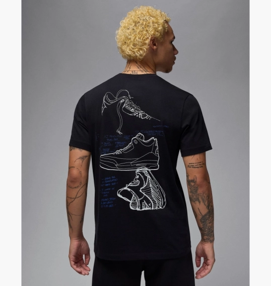Футболка чоловіча Air Jordan Rare Air T-Shirt Black IB7526-010 фото 6 — інтернет-магазин Tapok