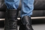 Мужские ботинки кожаные зимние черные CrosSAV 328 Фото 2