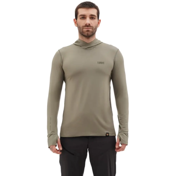 Термофутболка Turbat Hike Lite LS Hood Mns 012.002.0886 фото 1 — інтернет-магазин Tapok