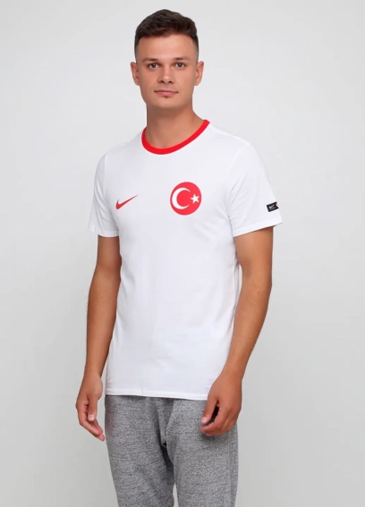 Футболка Nike TUR M NK TEE CREST 888361-100 фото 1 — интернет-магазин Tapok