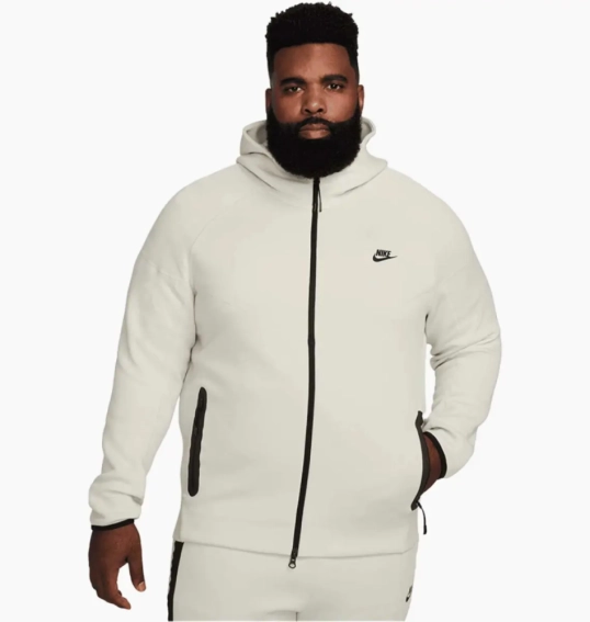 Кофта мужская Nike M Nk Tch Flc Fz Wr Hoodie (FB7921-020) FB7921-020 фото 1 — интернет-магазин Tapok