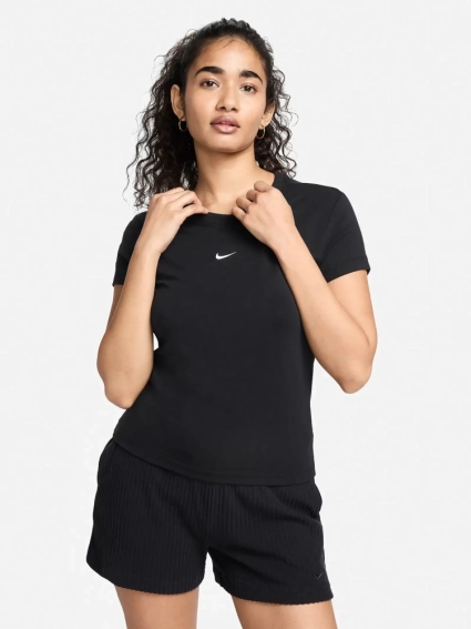 Футболка Nike W NSW CHLL KNT MD CRP FV5508-010 фото 1 — интернет-магазин Tapok