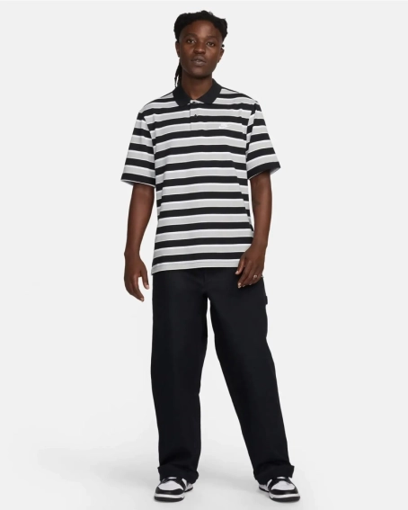 Футболка поло Nike Club Striped Polo Shirt FN3896-010 фото 4 — интернет-магазин Tapok