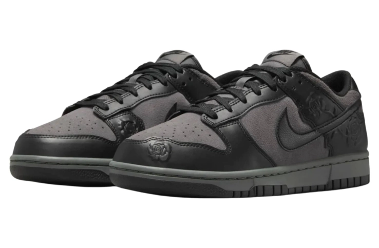 Кросівки чоловічі Nike Dunk Low Black/Grey HF1986-001 38.5 HF1986-001 фото 2 — інтернет-магазин Tapok