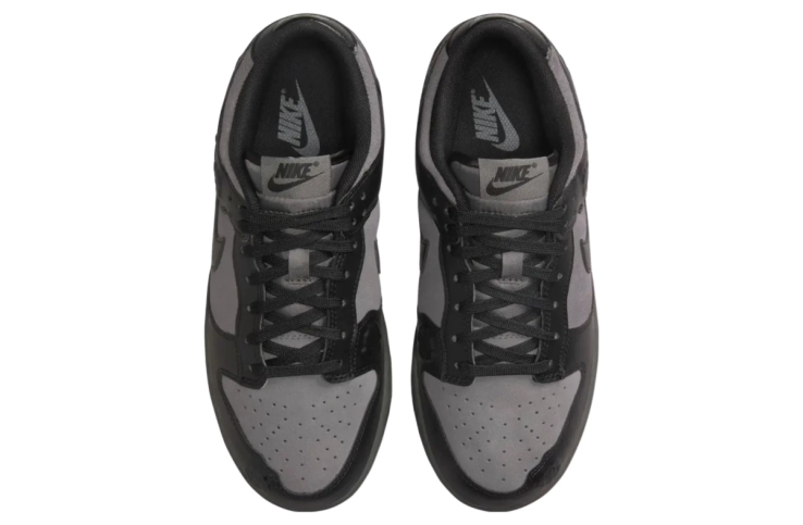 Кросівки чоловічі Nike Dunk Low Black/Grey HF1986-001 38.5 HF1986-001 фото 4 — інтернет-магазин Tapok