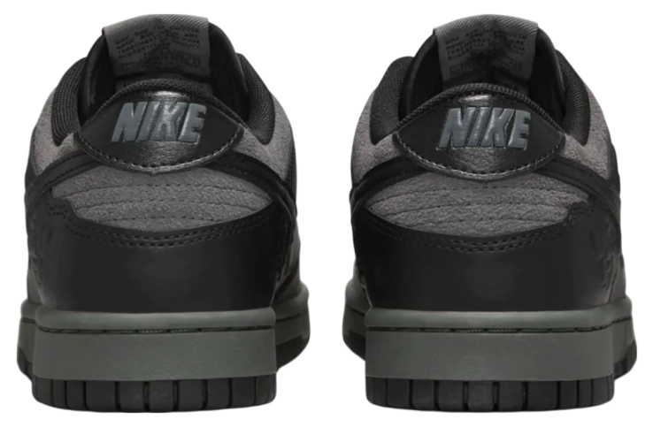Кросівки чоловічі Nike Dunk Low Black/Grey HF1986-001 38.5 HF1986-001 фото 5 — інтернет-магазин Tapok