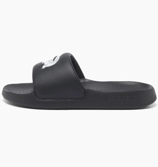 Тапочки мужские Lacoste Serve Slide Logo Black 749CMA0021312 40.5 749CMA0021312 фото 1 — интернет-магазин Tapok