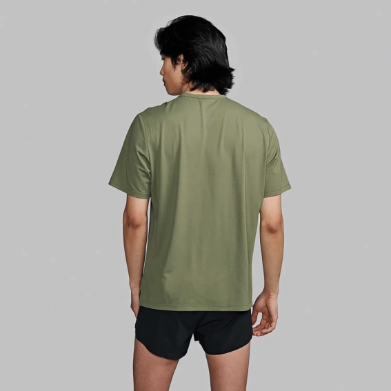 Футболка Saucony ENDORPHIN SHORT SLEEVE SAM800394-OV фото 3 — интернет-магазин Tapok