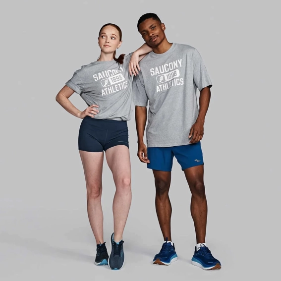 Футболка Saucony RECOVERY SHORT SLEEVE SAU800050-LGHA4 фото 1 — интернет-магазин Tapok