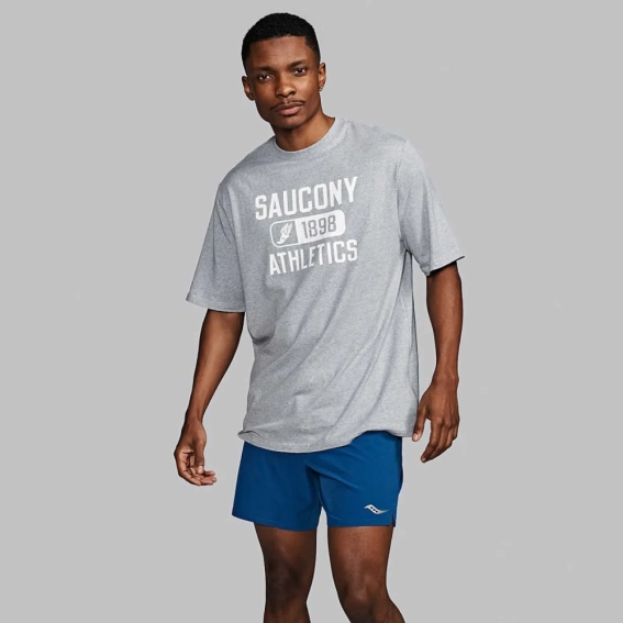 Футболка Saucony RECOVERY SHORT SLEEVE SAU800050-LGHA4 фото 2 — интернет-магазин Tapok