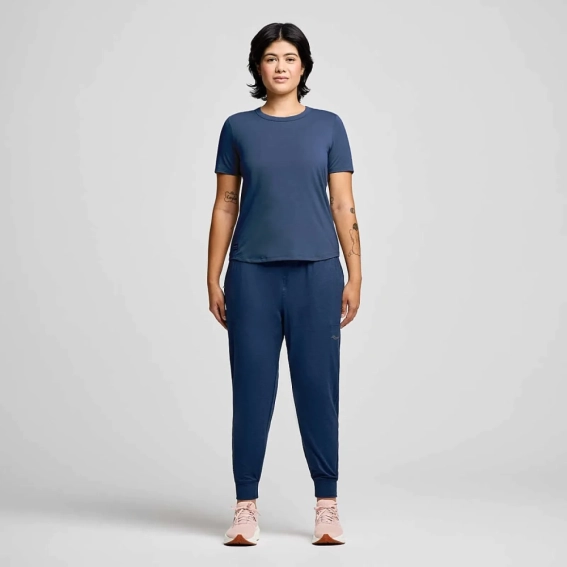 Футболка Saucony TRIUMPH SHORT SLEEVE SAW800475-NV фото 3 — інтернет-магазин Tapok