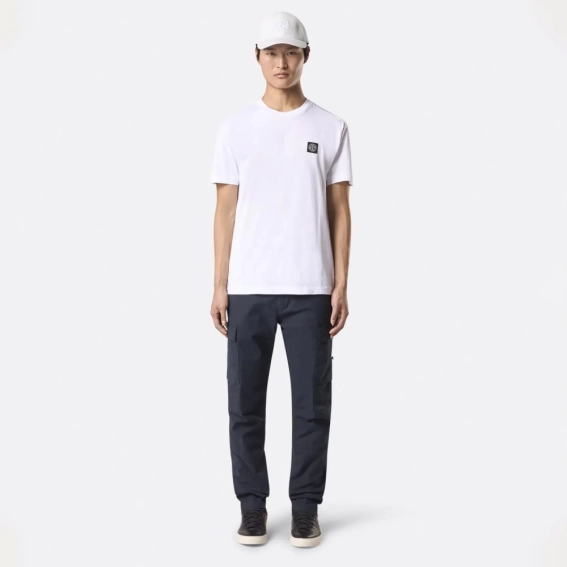 Футболка Stone Island White K1S152100039S0013-V0001 фото 5 — інтернет-магазин Tapok