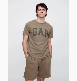 Футболка мужская Gap Everyday Soft Logo T-Shirt Brown 855769201 L 855769201