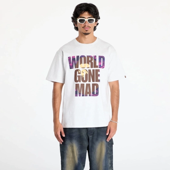 Футболка A BATHING APE COLOR CAMO WGM APE HEAD OVERLAP TEE 001TEK801024M фото 1 — интернет-магазин Tapok
