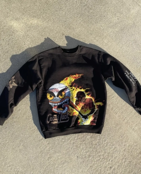 Кофта TRAVIS SCOTT SOFTBALL CREWNECK SOFTBALL TRAVIS SCOTT COL фото 1 — інтернет-магазин Tapok