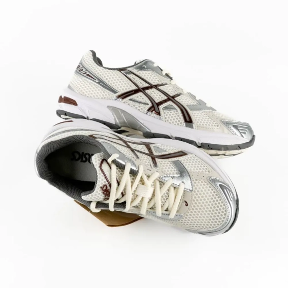 Кроссовки Asics GEL-1130 CREAM/REDDISH BROWN 1202A164-119 фото 5 — интернет-магазин Tapok