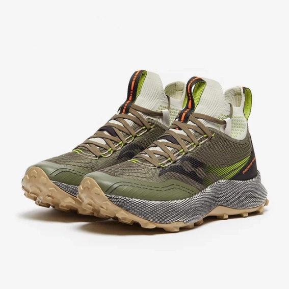 Кросівки Saucony Endorphin Trail Mid Olive S20646-06 фото 2 — інтернет-магазин Tapok