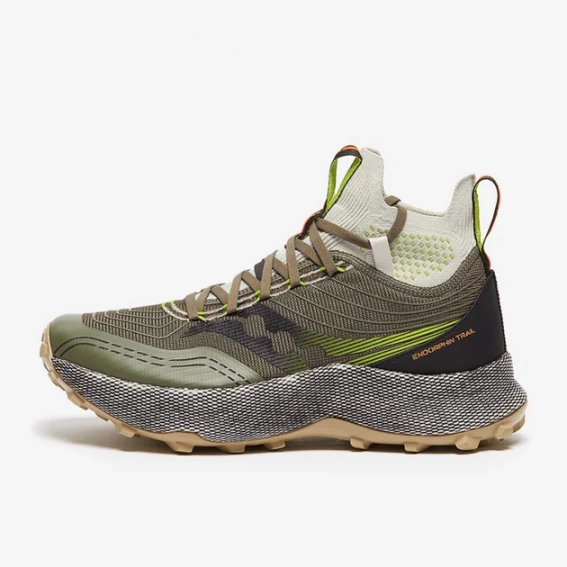 Кросівки Saucony Endorphin Trail Mid Olive S20646-06 фото 3 — інтернет-магазин Tapok